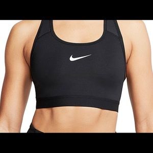 Like-New XL Nike Black Racerback Sports Bra